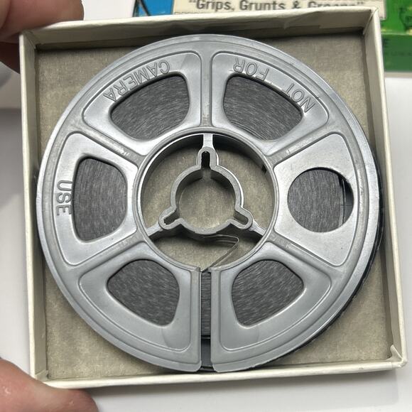 Vintage Columbia Pictures The 3 Stooges Grips Grunts And Groans 8mm Film Reel - Picture 6 of 9